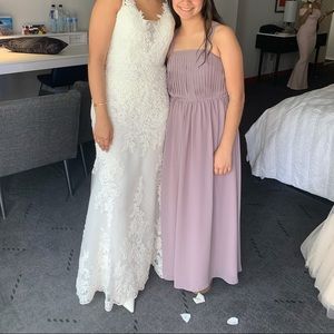 Girls formal dress/junior bridesmaid dress